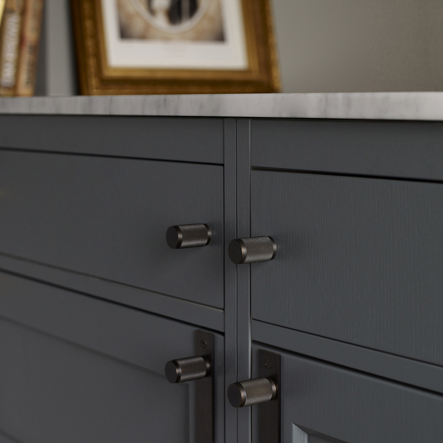 møbelknop | bruneret messing - Image 3