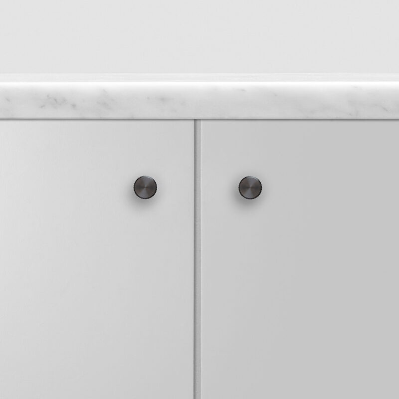 møbelknop | lineær | Gun metal - Image 2