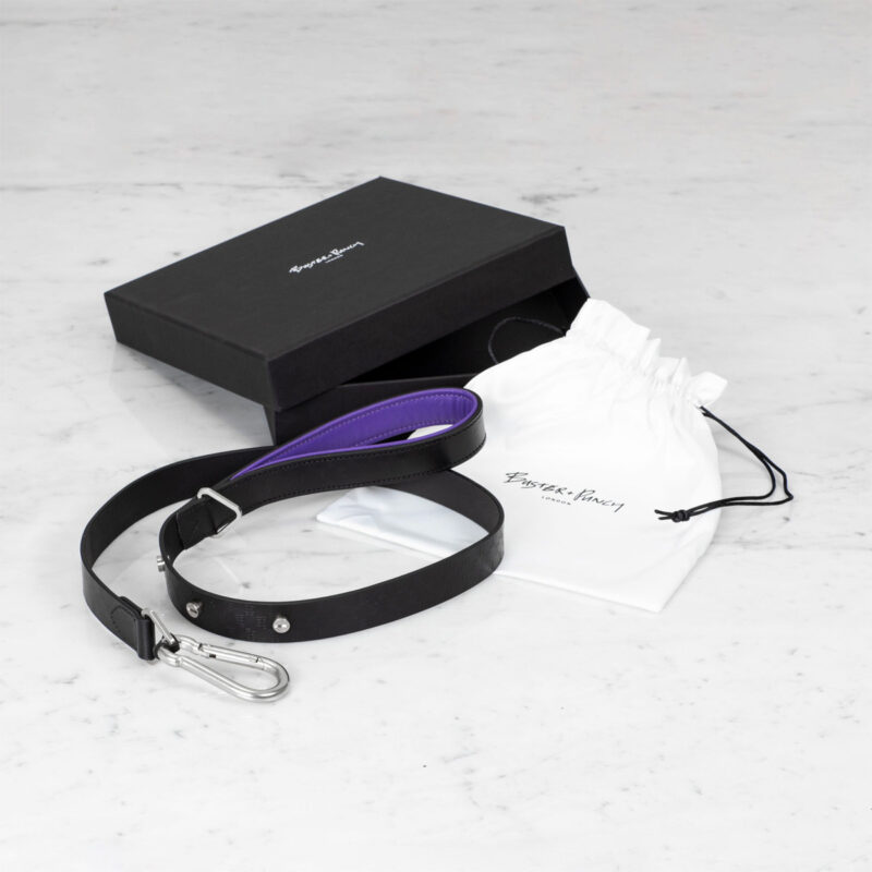 Buster + Punch - Dog Lead / Black / Purple / Steel - Image 3