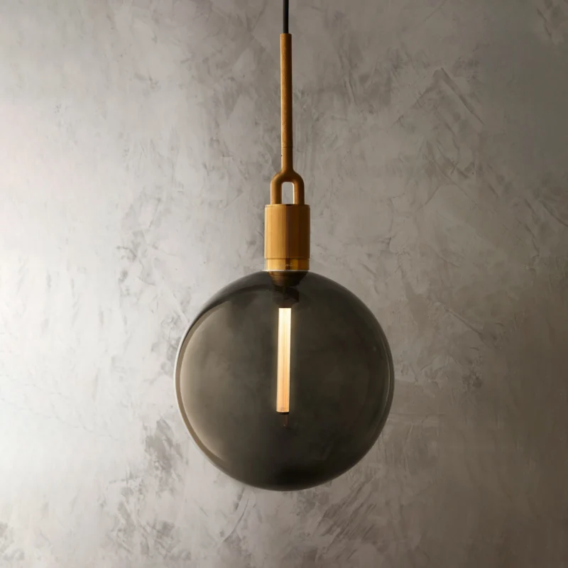 Forked Pendant | Globe | Røget | Stor - Image 3